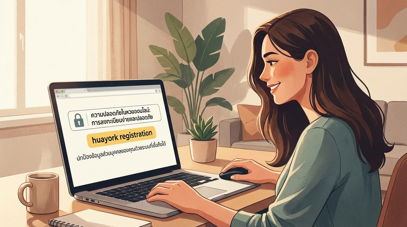 ความปลอดภัยในการเล่นหวยออนไลน์