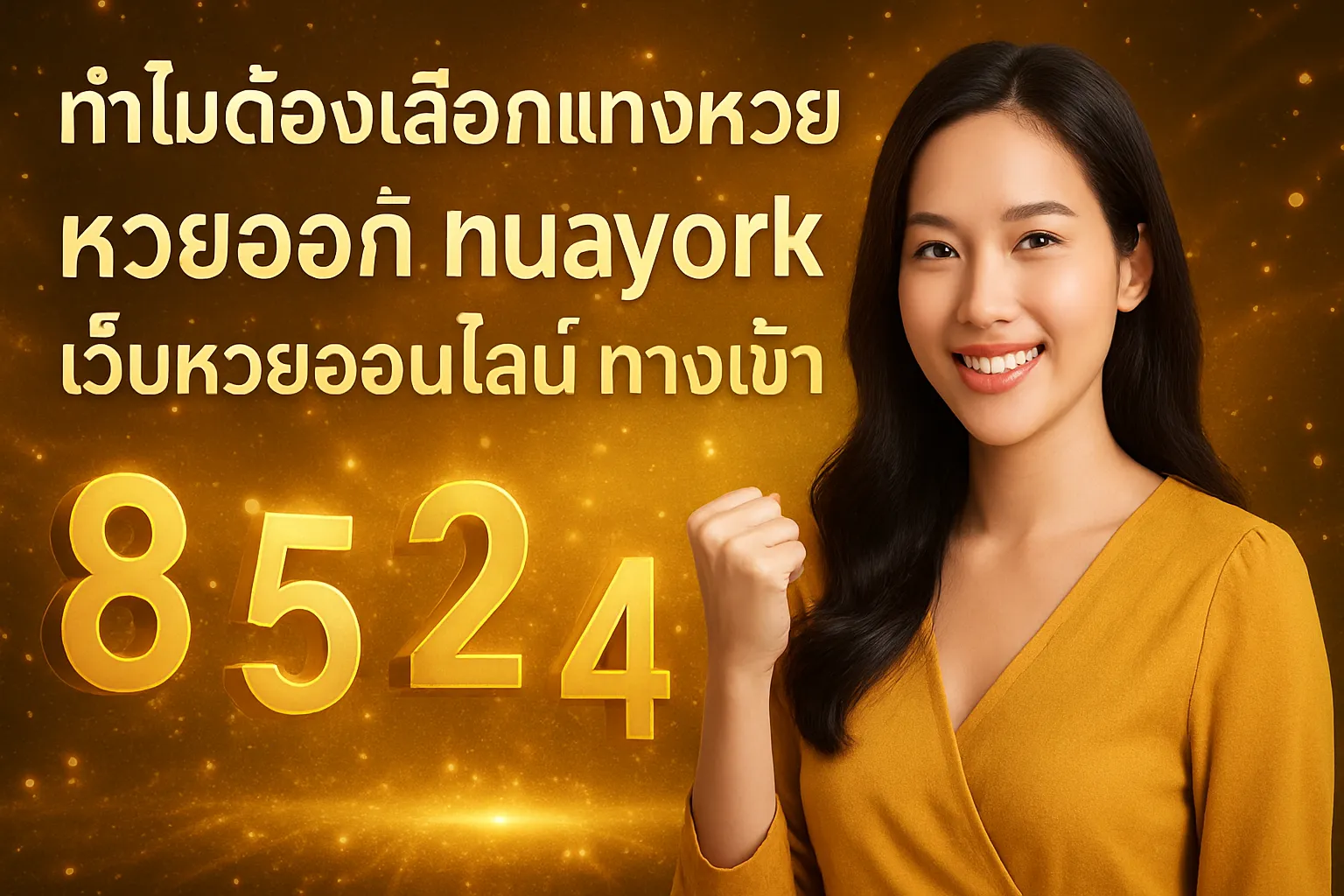 ภาพประกอบหัวข้อ ทำไมต้องเลือกแทงหวยกับ HuayOrk