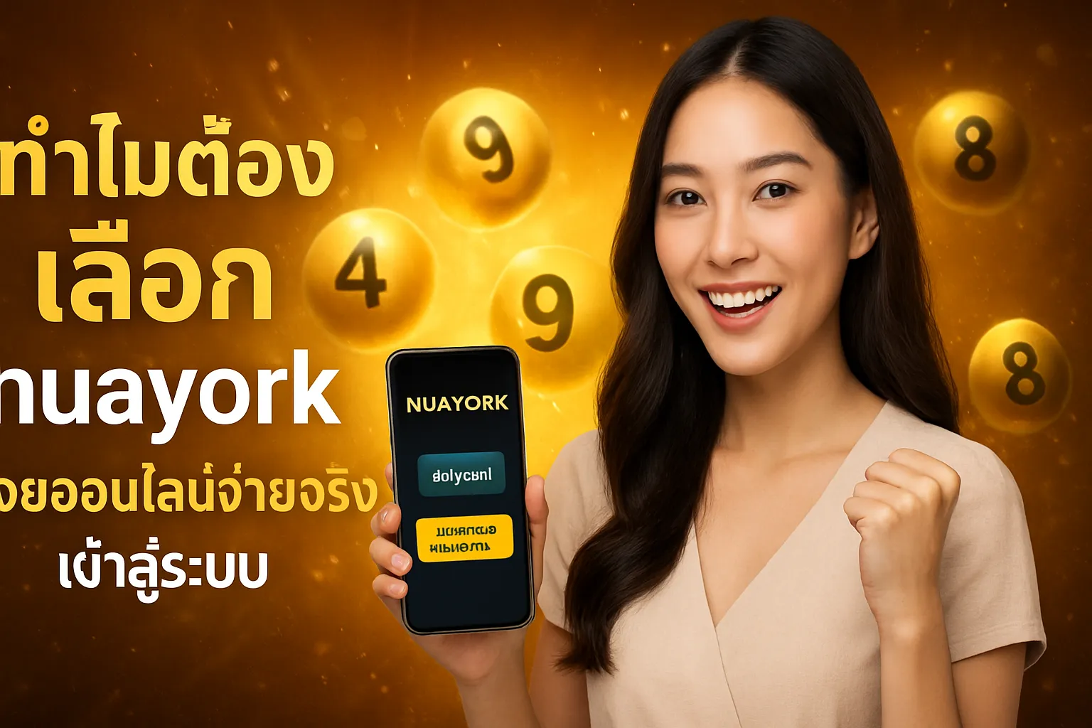 ภาพประกอบหัวข้อ ทำไมต้องเลือก huayork สำหรับการแทงหวยออนไลน์