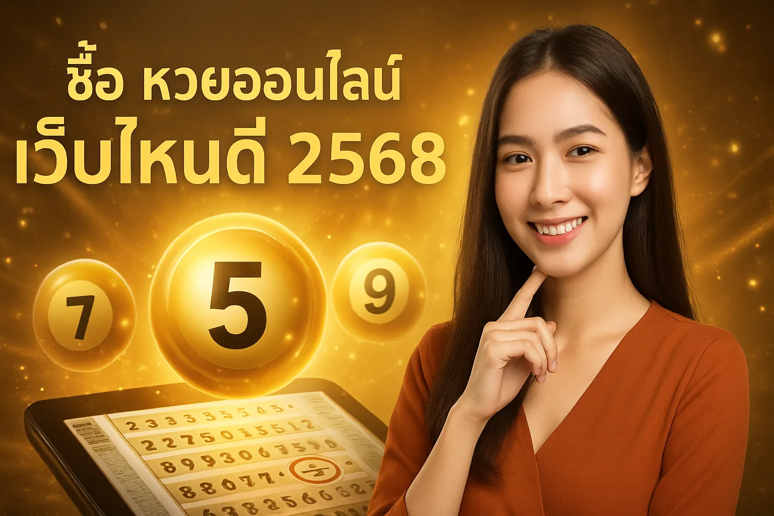 ภาพประกอบหัวข้อ เปรียบเทียบเว็บหวยออนไลน์ที่แนะนำ