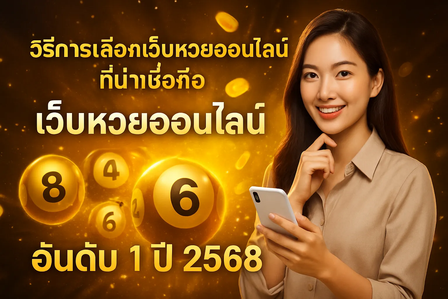ภาพประกอบหัวข้อ วิธีการเลือกเว็บหวยออนไลน์ที่น่าเชื่อถือ