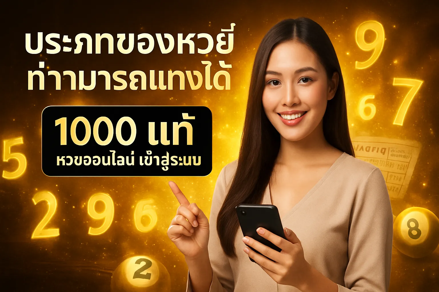 ภาพประกอบหัวข้อ ประเภทของหวยที่สามารถแทงได้