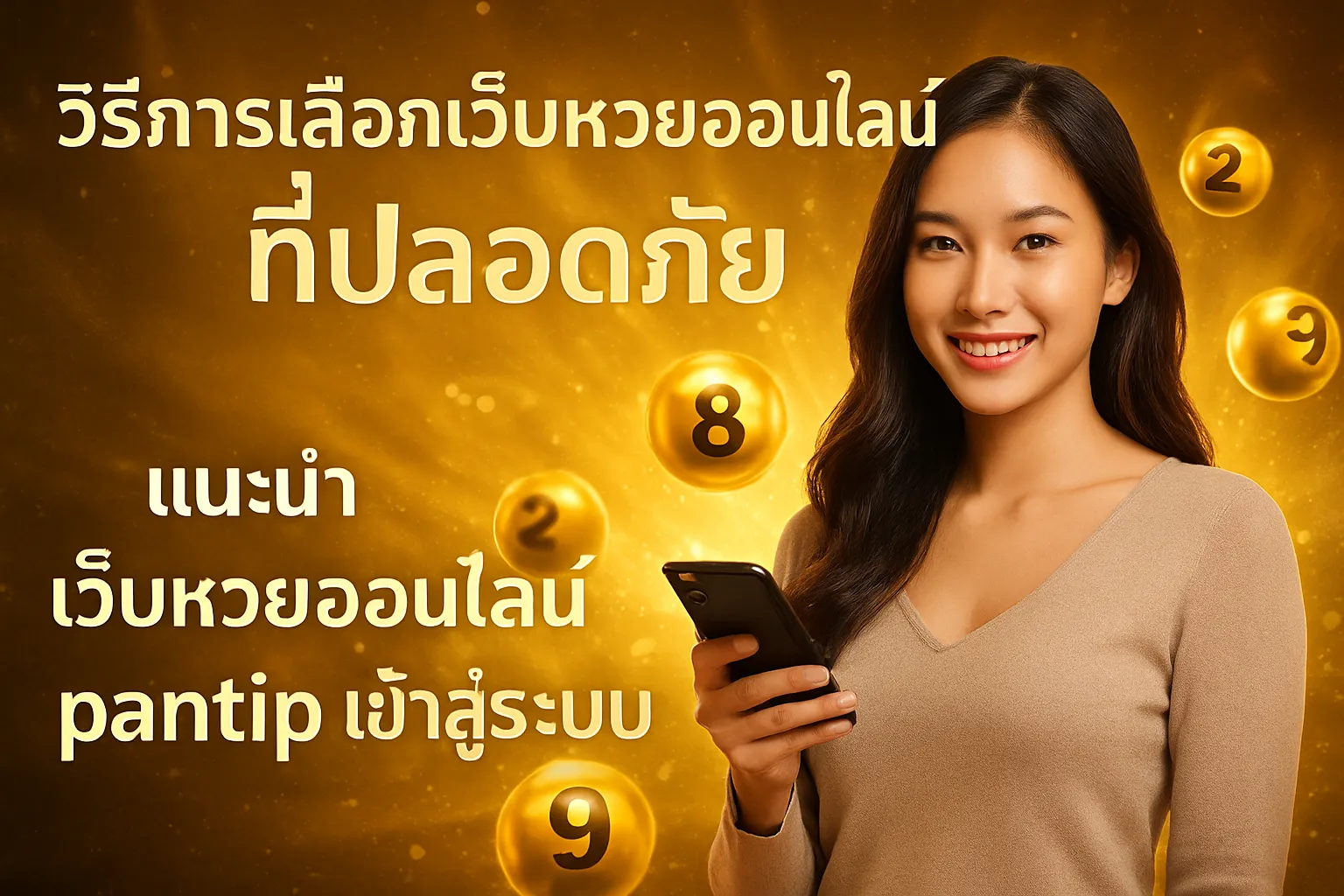 ภาพประกอบหัวข้อ วิธีการเลือกเว็บหวยออนไลน์ที่ปลอดภัย