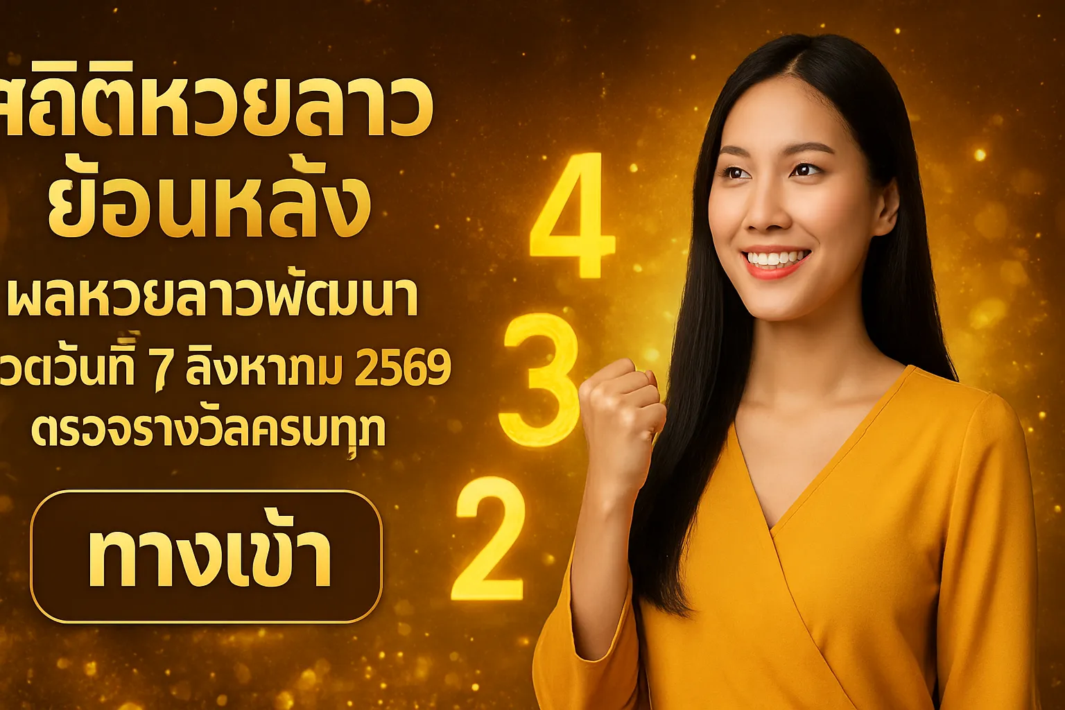 ภาพประกอบหัวข้อ สถิติหวยลาวย้อนหลัง