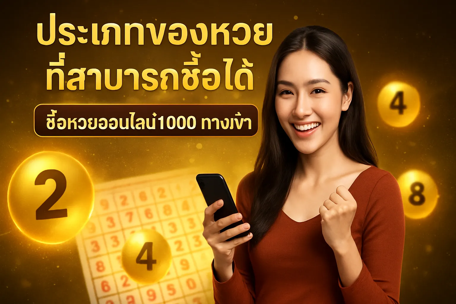 ภาพประกอบหัวข้อ ประเภทของหวยที่สามารถซื้อได้