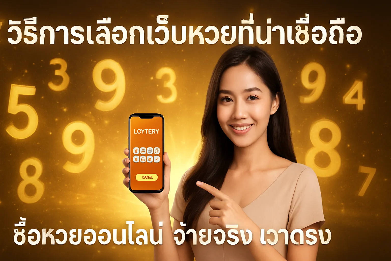 ภาพประกอบหัวข้อ วิธีการเลือกเว็บหวยที่น่าเชื่อถือ