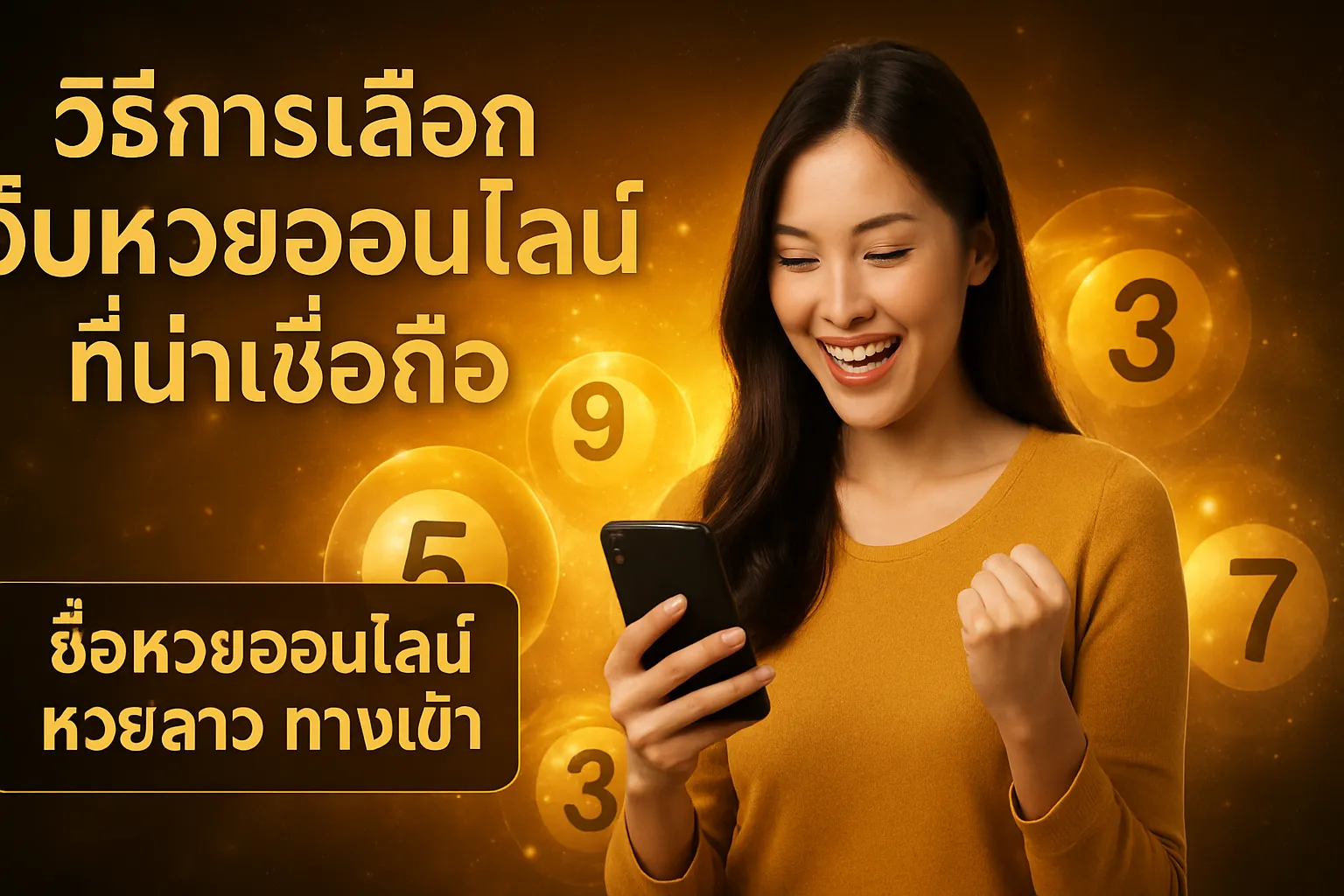 ภาพประกอบหัวข้อ วิธีการเลือกเว็บหวยออนไลน์ที่น่าเชื่อถือ