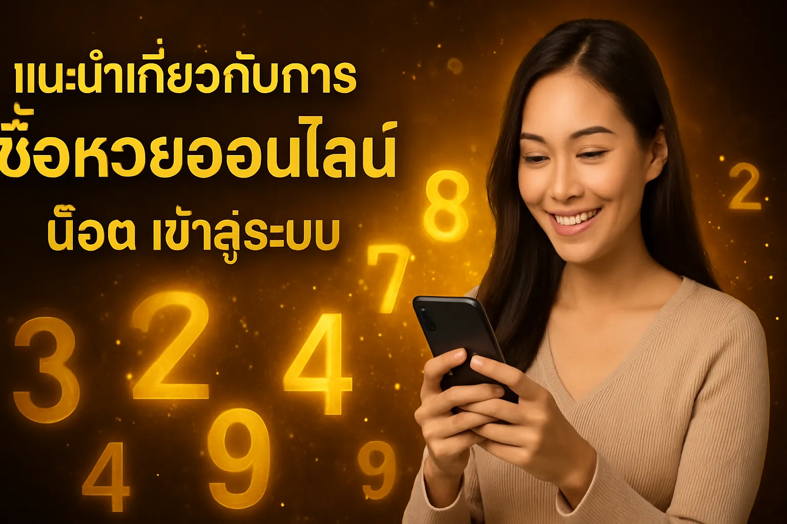 ภาพประกอบหัวข้อ แนะนำเกี่ยวกับการซื้อหวยออนไลน์
