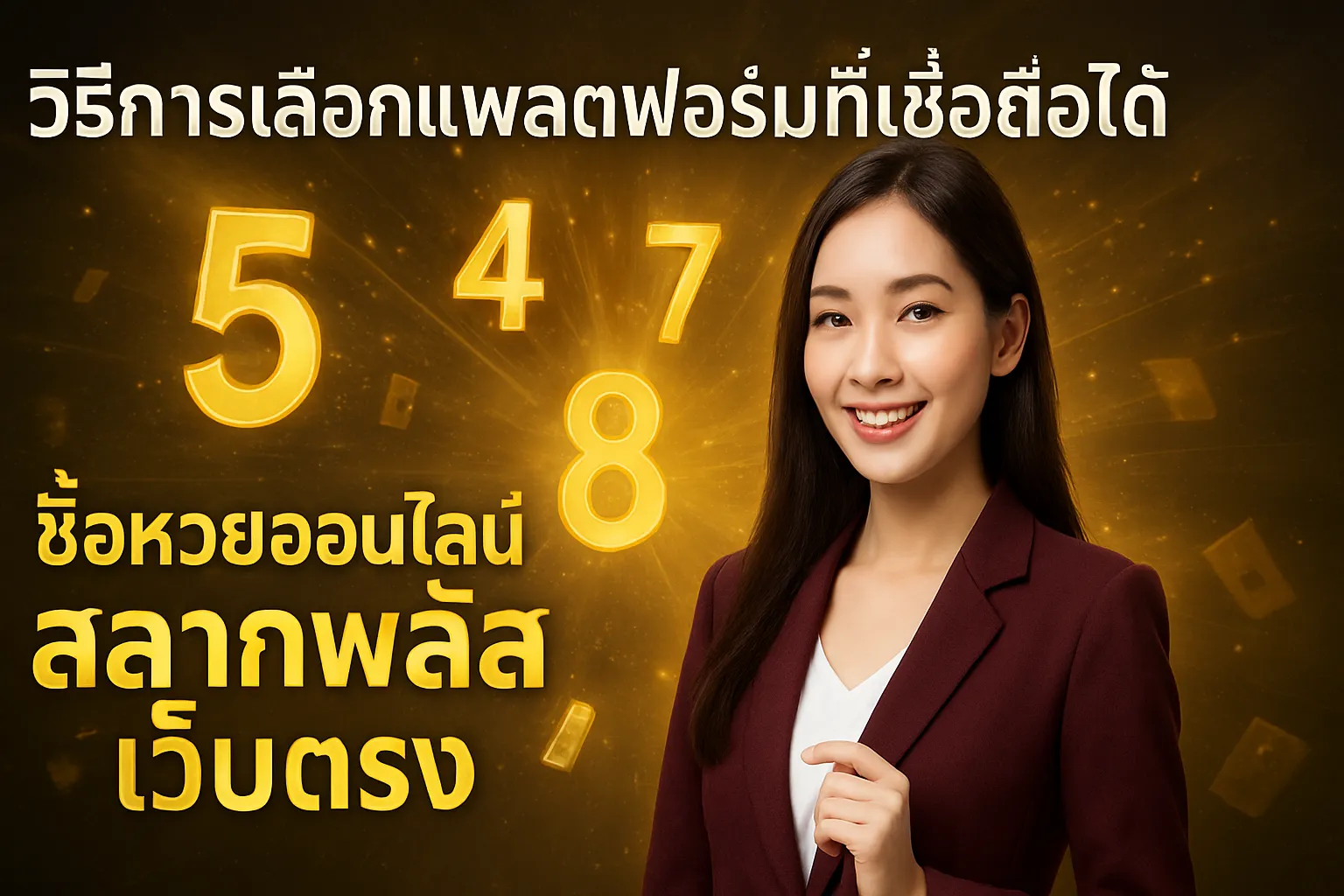 ภาพประกอบหัวข้อ วิธีการเลือกแพลตฟอร์มที่เชื่อถือได้