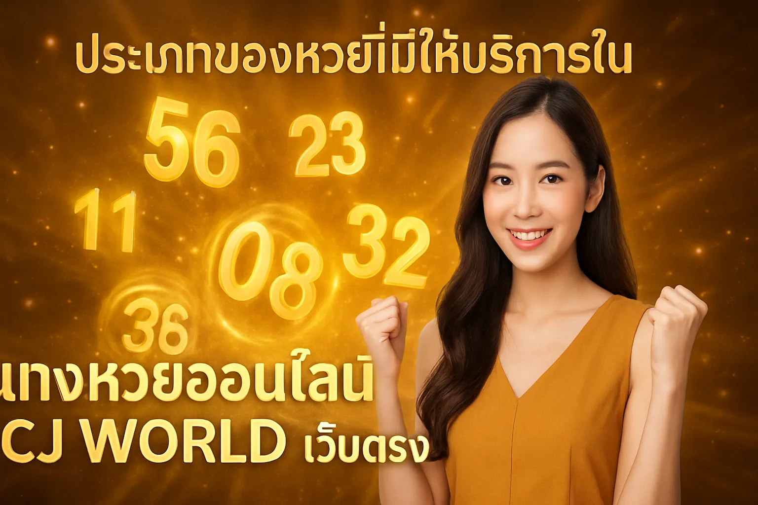 ภาพประกอบหัวข้อ ประเภทของหวยที่มีให้บริการใน cj world