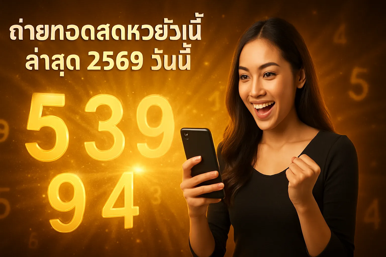 ภาพประกอบหัวข้อ การถ่ายทอดสดหวยวันนี้