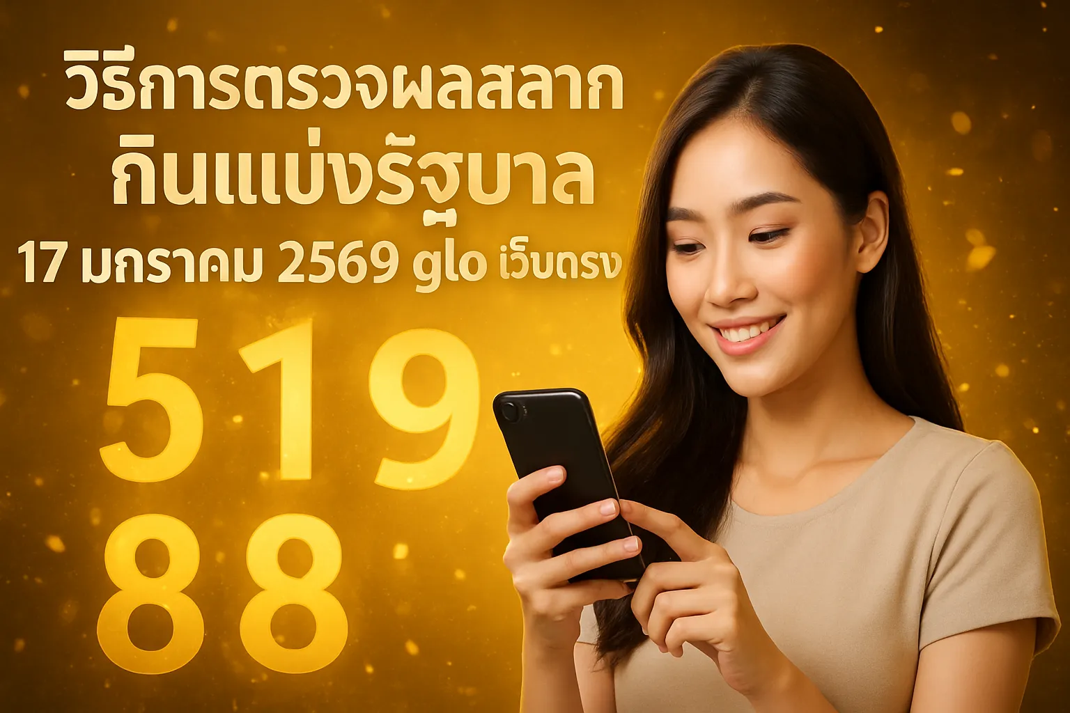 ภาพประกอบหัวข้อ วิธีการตรวจผลสลากกินแบ่งรัฐบาล