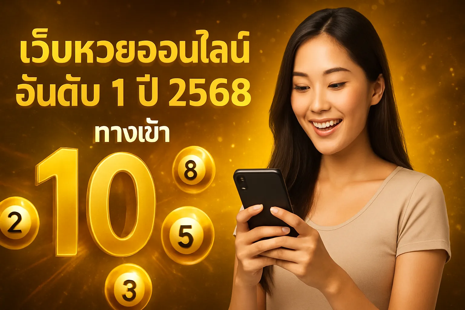 ภาพประกอบหัวข้อ 10 อันดับเว็บหวยออนไลน์ที่ดีที่สุดในปี 2568