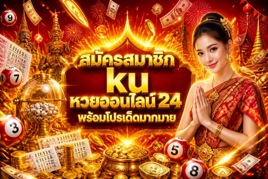 ภาพประกอบหัวข้อ สมัครสมาชิก ku หวยออนไลน์ 24 พร้อมโปรเด็ดมากมาย — ku หวยออนไลน์ 24