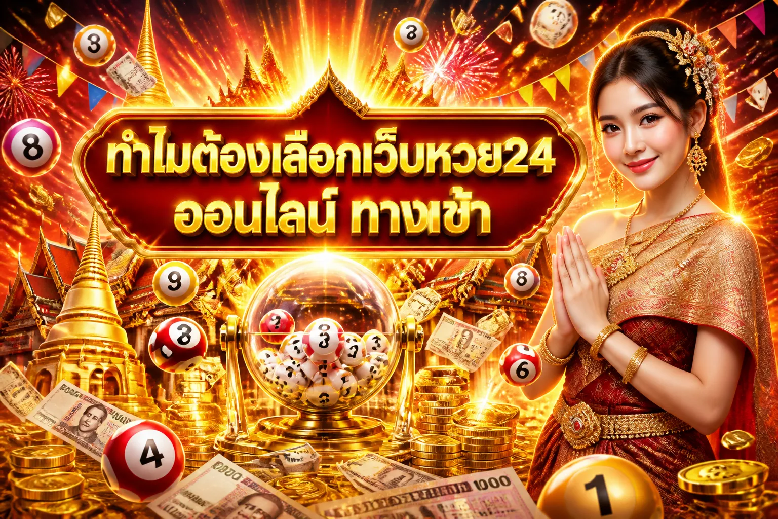 ภาพประกอบหัวข้อ ทำไมต้องเลือกเว็บหวย24 ออนไลน์ ทางเข้า