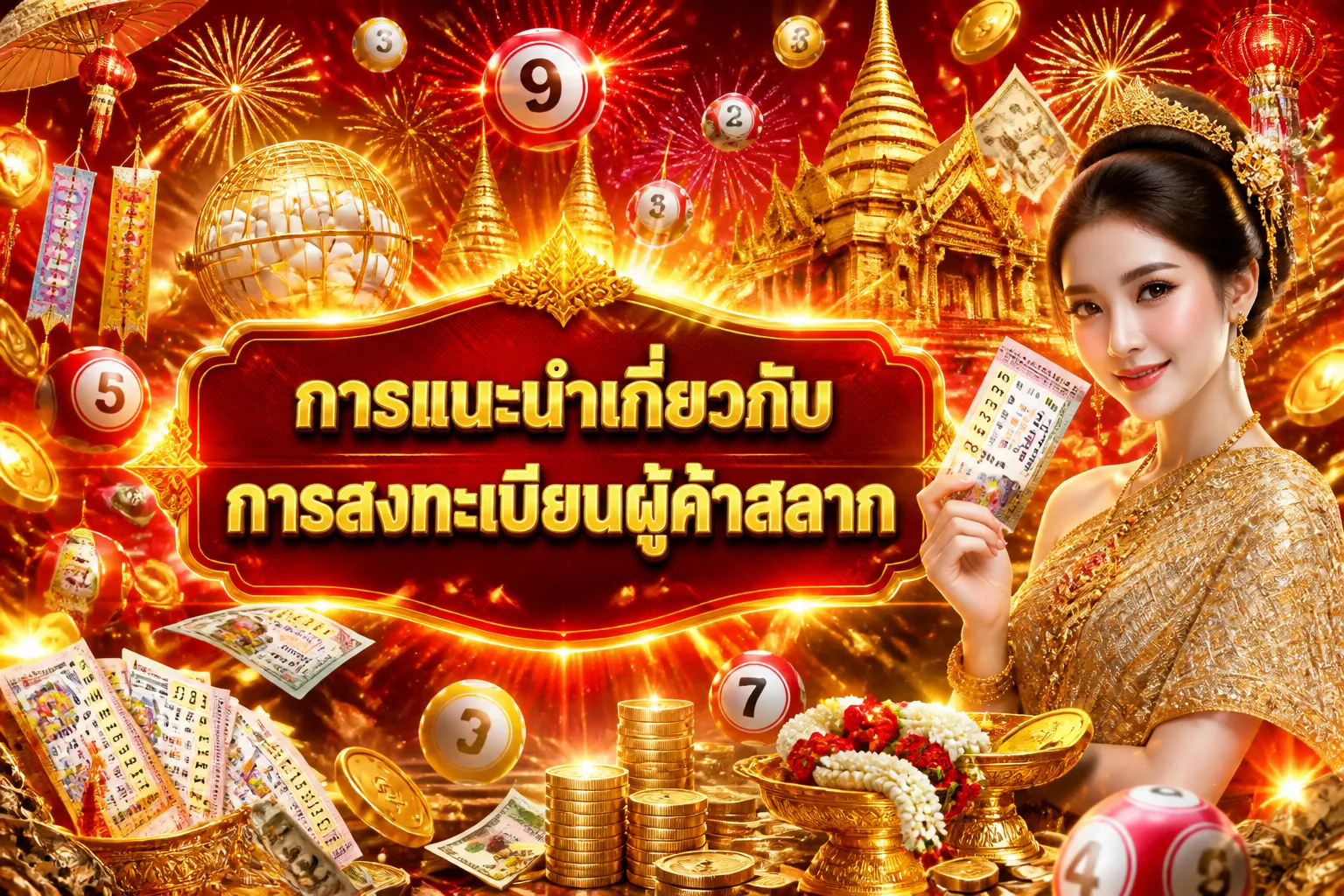 ภาพประกอบหัวข้อ การแนะนำเกี่ยวกับการลงทะเบียนผู้ค้าสลาก