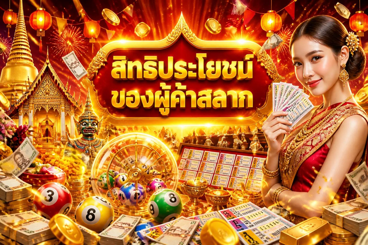 ภาพประกอบหัวข้อ สิทธิประโยชน์ของผู้ค้าสลาก