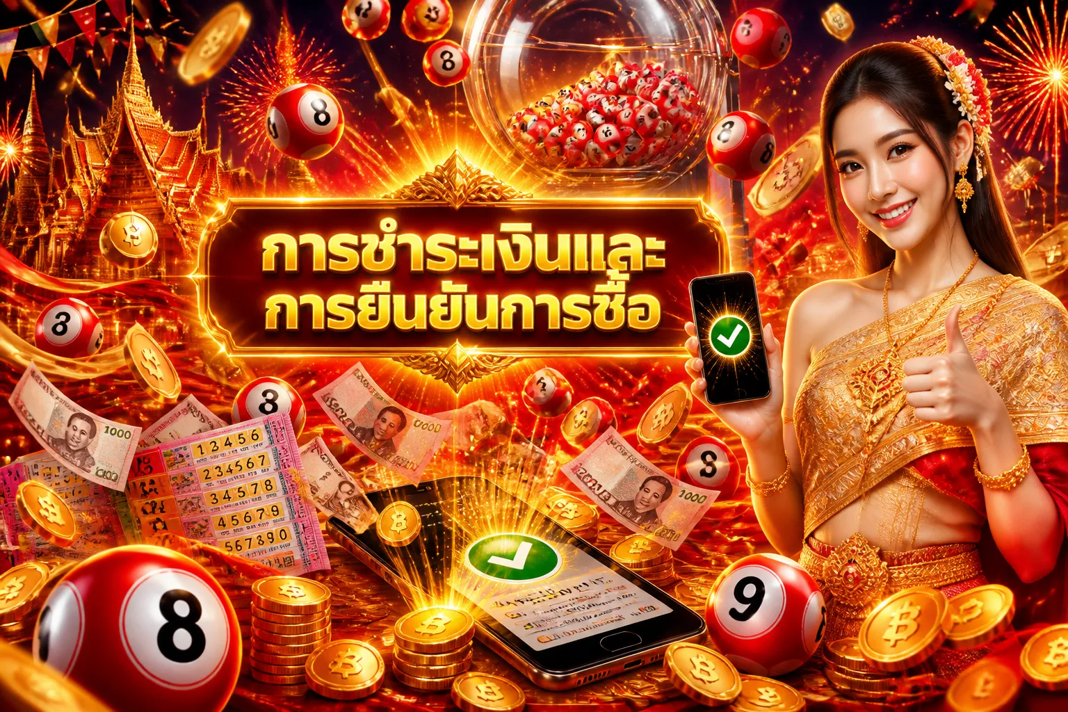 ภาพประกอบหัวข้อ การชำระเงินและการยืนยันการซื้อ