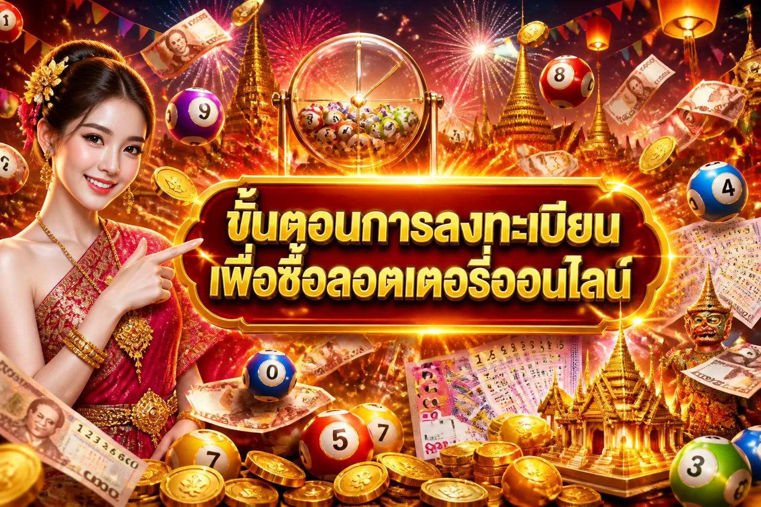 ภาพประกอบหัวข้อ ขั้นตอนการลงทะเบียนเพื่อซื้อลอตเตอรี่ออนไลน์